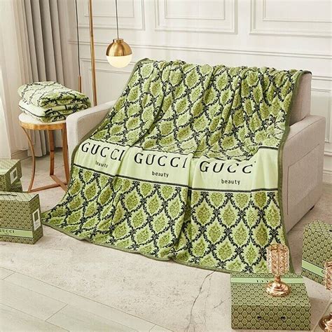 blue gucci blanket|gucci luxury throw blanket black.